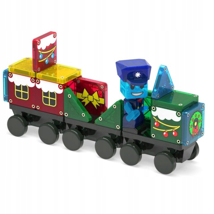 MAGNA-TILES microMAGS adventný kalendár s 34 dielikmi