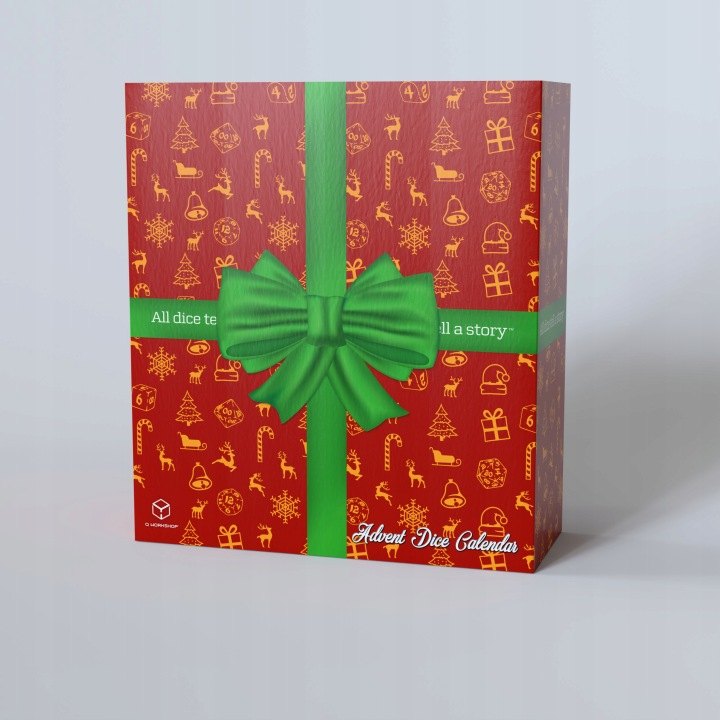 Kockový adventný kalendár Q-Workshop RPG 2026, špeciálna edícia