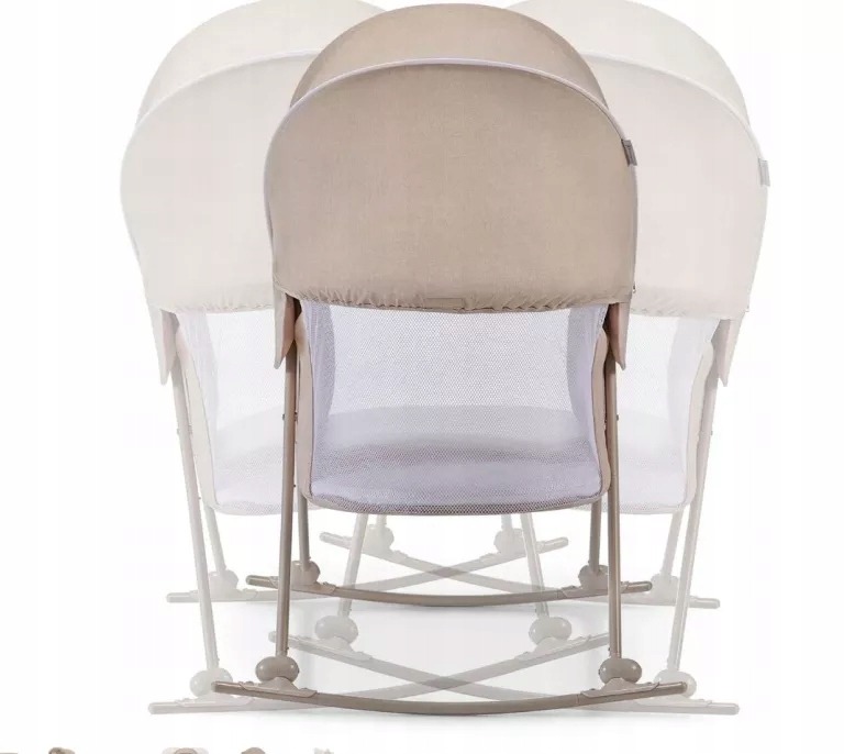 Cestovná postieľka s kolískou Kinderkraft LOVI Beige