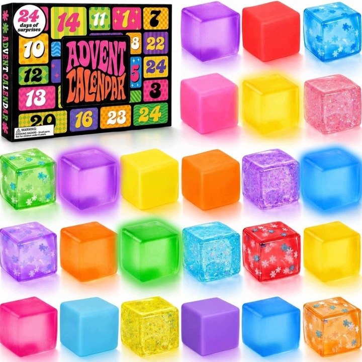 Dumpling Squishy adventný kalendár 2026 na 24 dní