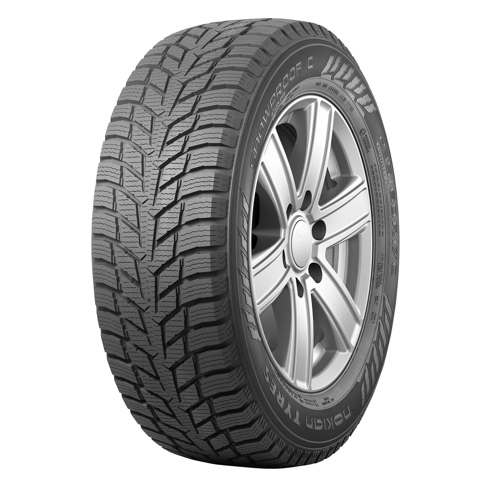 1x pneumatika 215/75R16C NOKIAN SNOWPROOF C 116/114 R