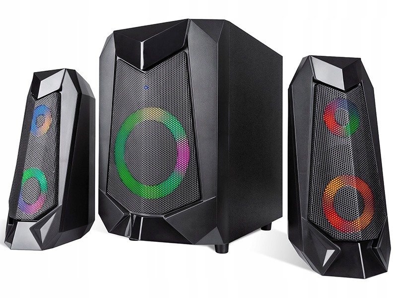2.1 Tracer Hi-Cube BT RGB Flow reproduktorová sada 20W čierna