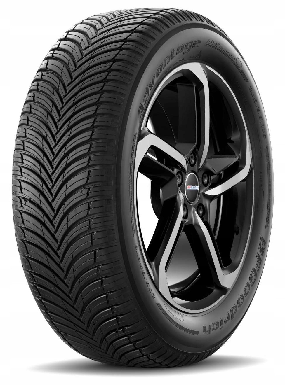 2x 185/60R15 BFGOODRICH ADVANTAGE ALL-SEASON 88 H