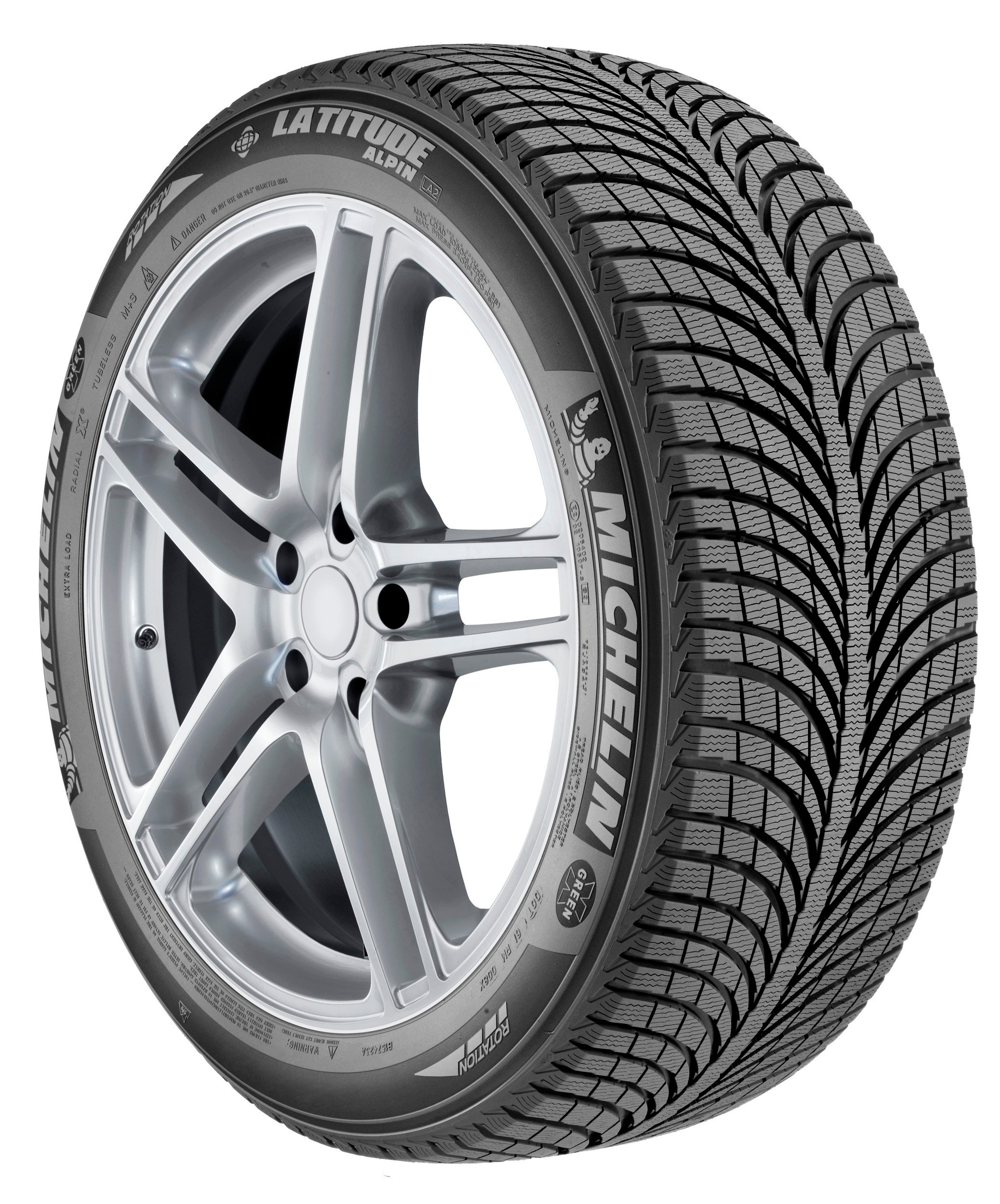 2x 255/50R19 MICHELIN LATITUDE ALPIN LA2 107V XL