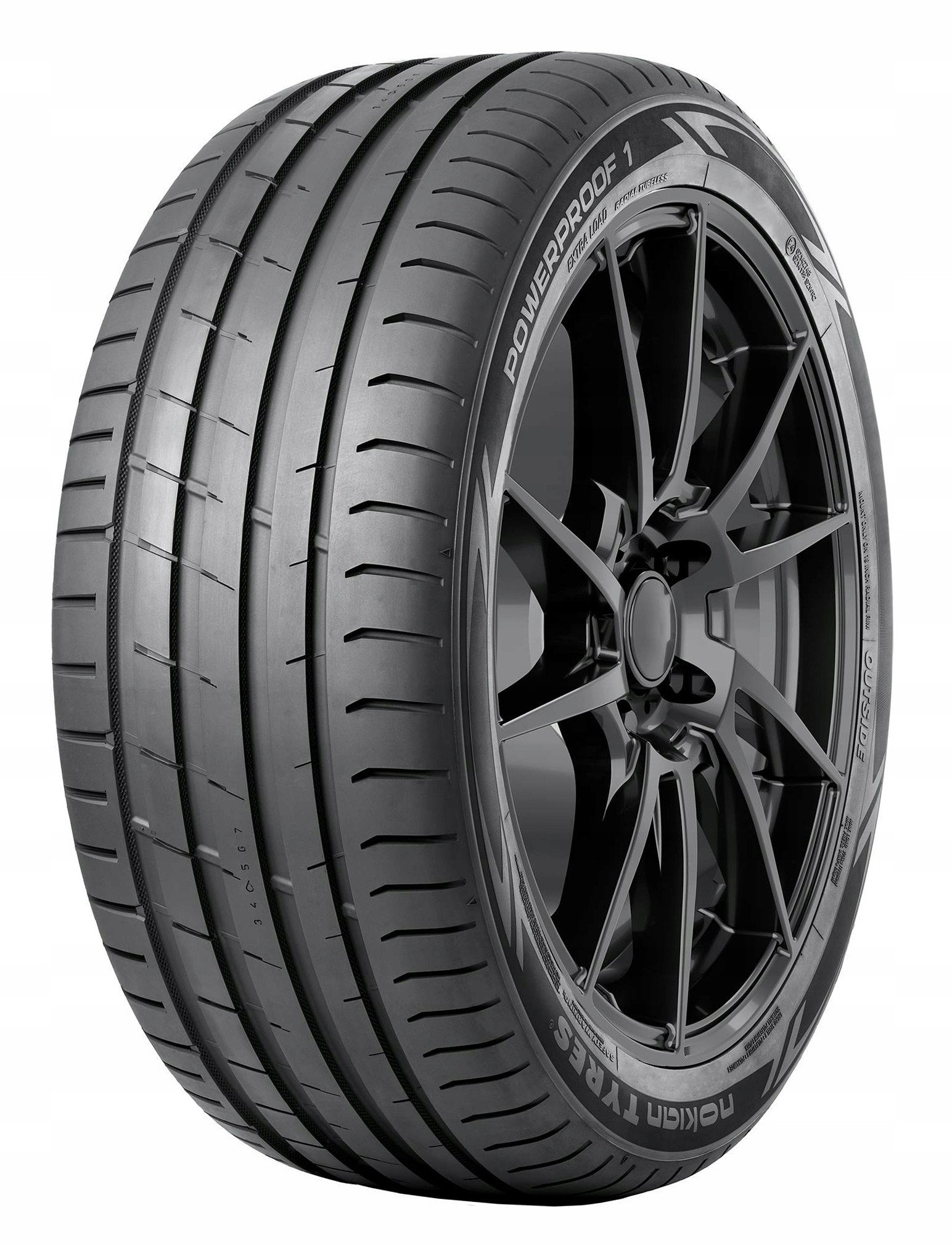 2x pneumatiky 225/50ZR17 NOKIAN POWERPROOF 1 98 Y