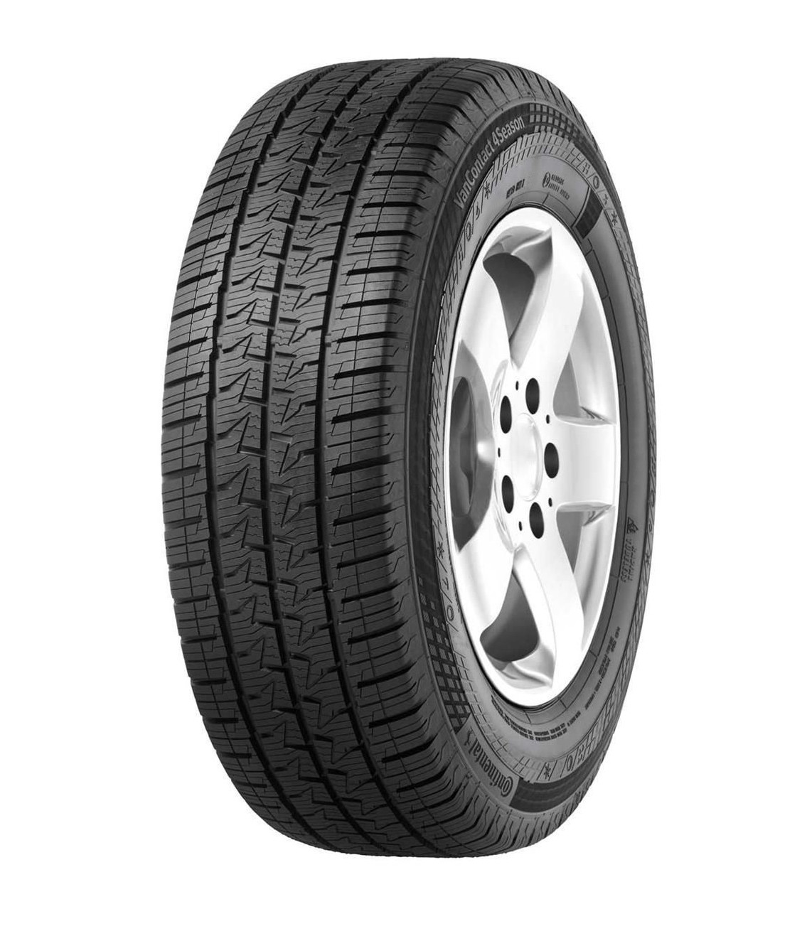 4x 215/65R16C CONTINENTAL VANCONTACT 4SEASON 109T