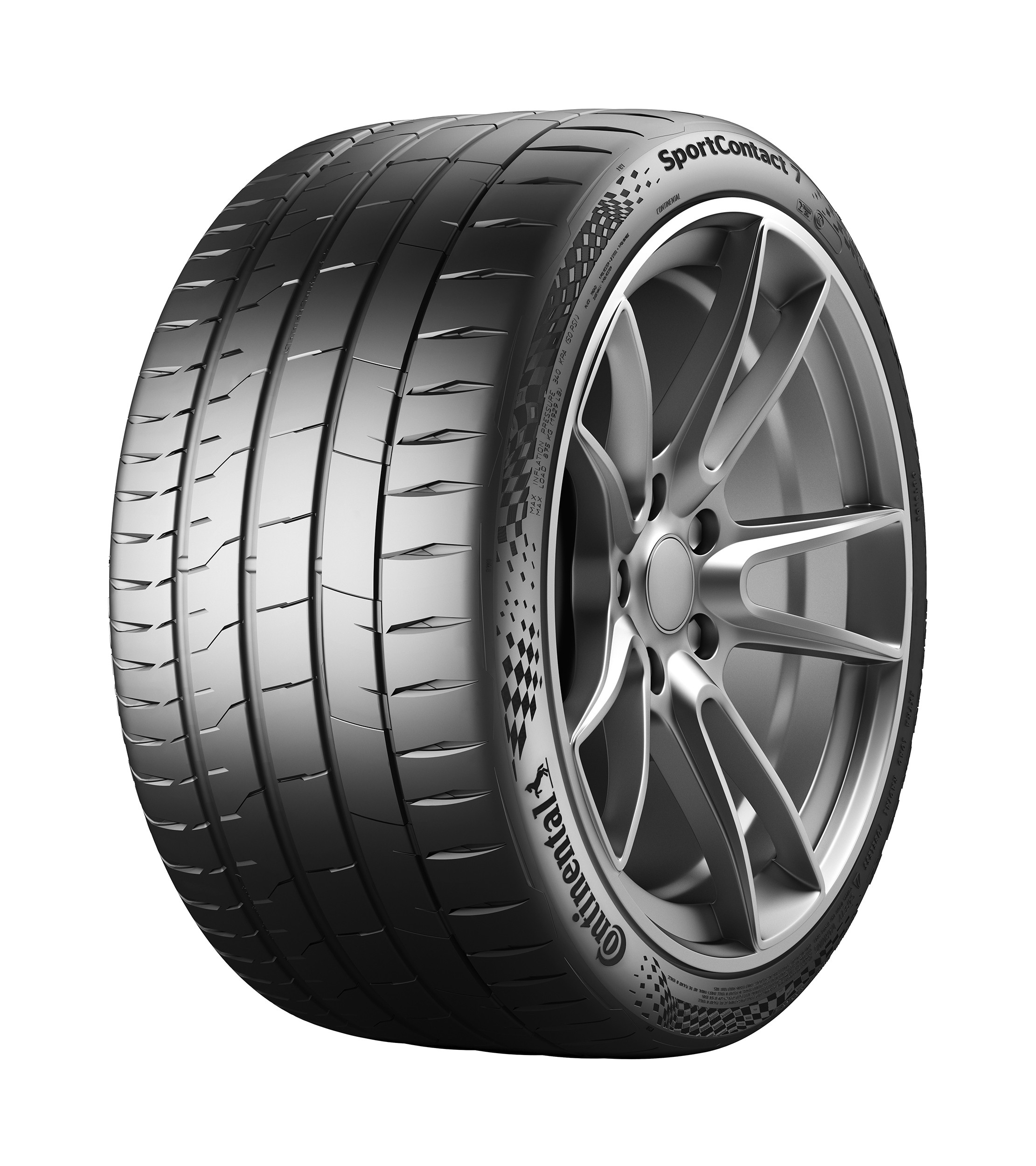 4x 285/30R22 CONTINENTAL SPORTCONTACT 7 101 Y