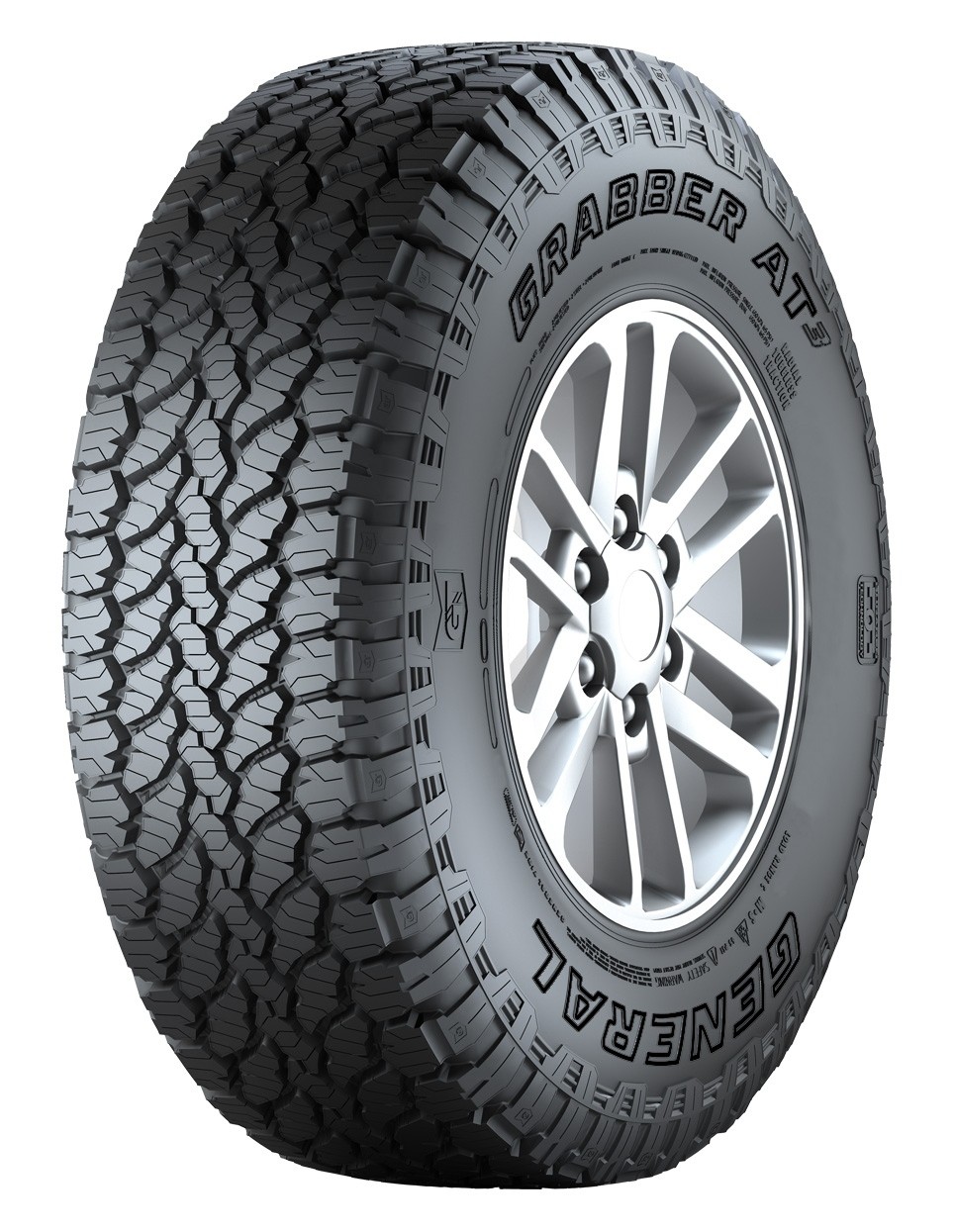 4x pneumatiky 205/70R15C GENERAL GRABBER AT3 106/104S