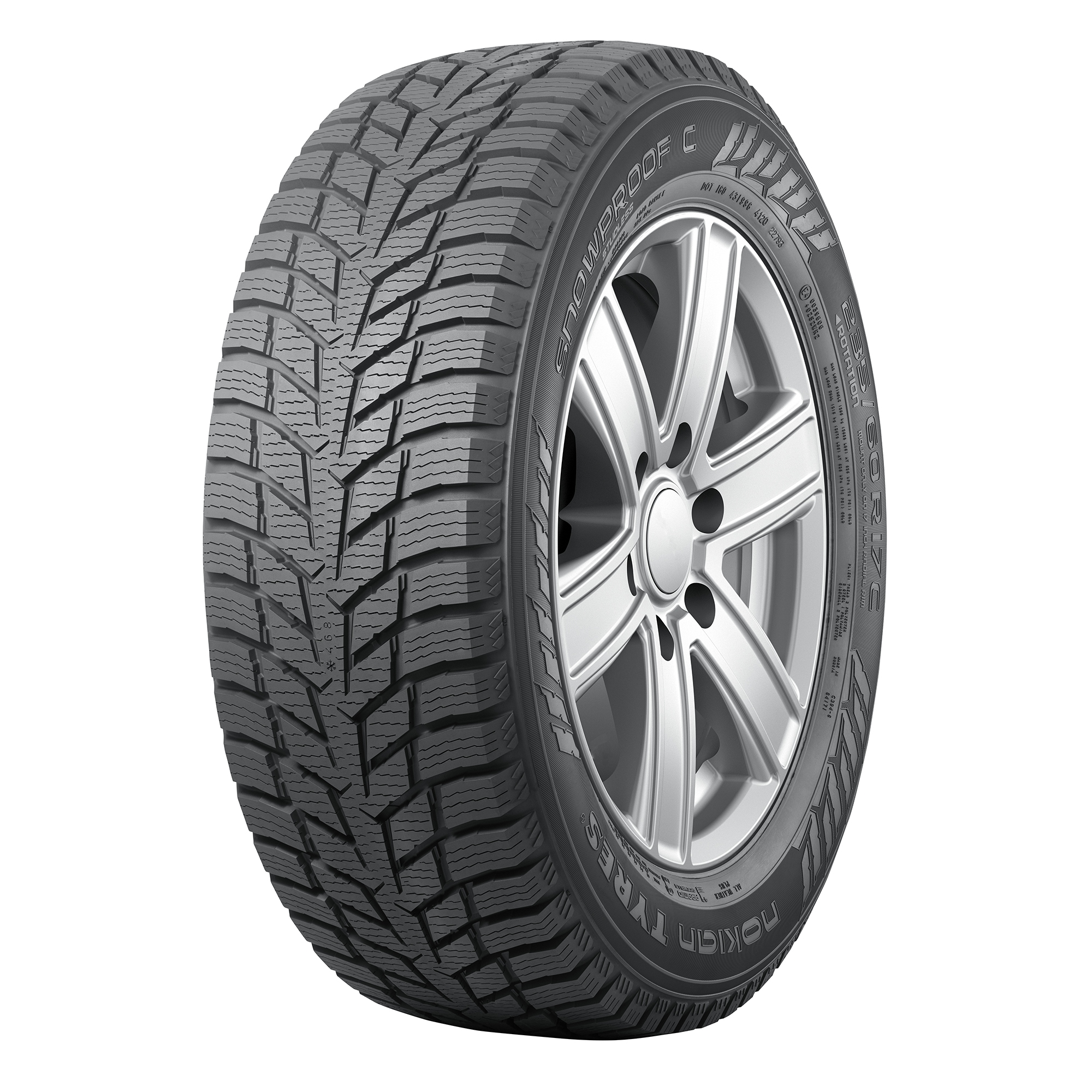 4x pneumatiky 215/70R15C NOKIAN SNOWPROOF C 109/107 R