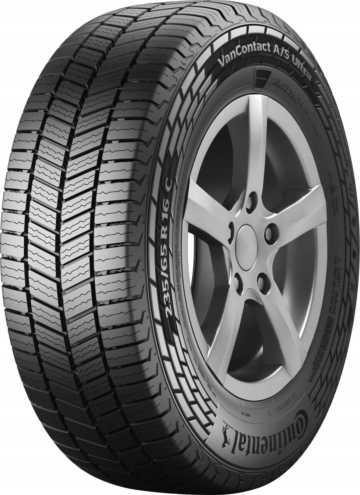 4x opony czałoroczne 195/75R16C CONTINENTAL VANCONTACT A/S ULTRA 107/105 R