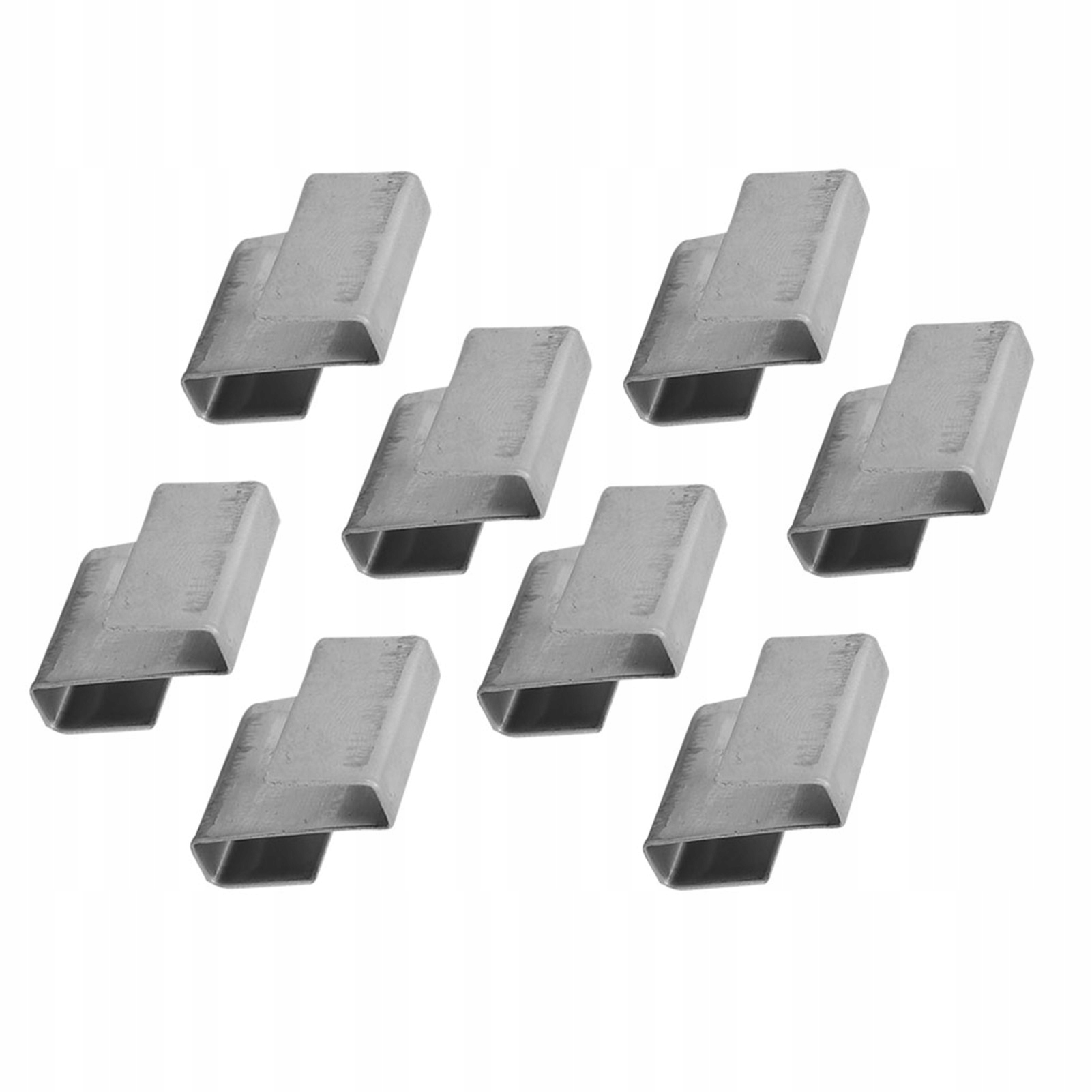 50 kusov oceľových svoriek Overlap S na upevnenie sklenených rámov skleníkov