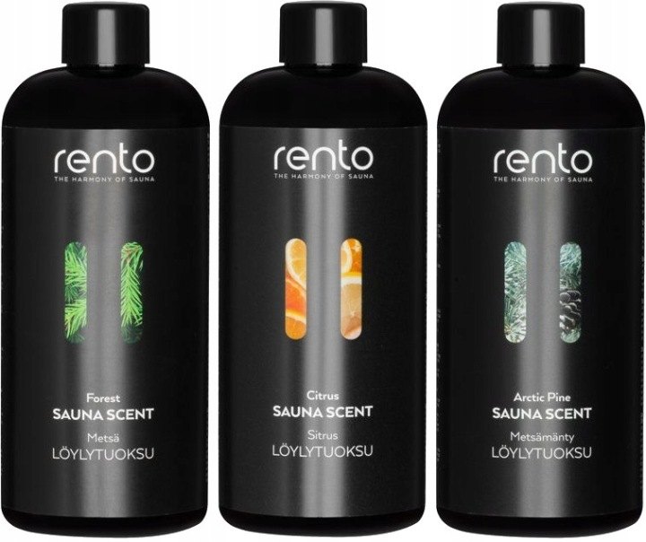 Rento sada 6 vôní do fínskej sauny, fľaša 400 ml