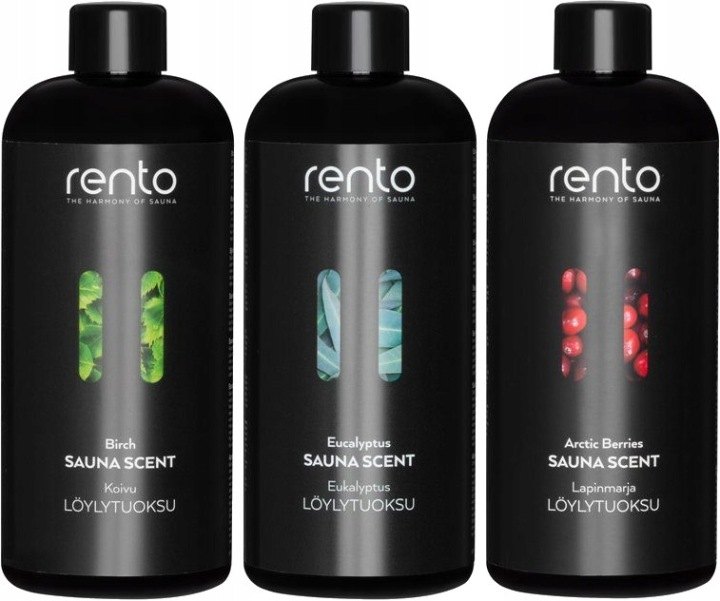 Rento sada 6 vôní do fínskej sauny, fľaša 400 ml