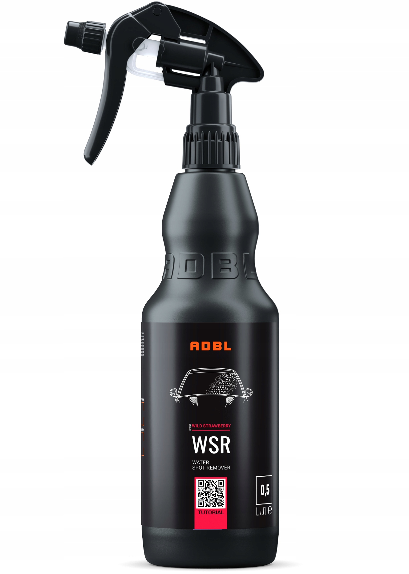 ADBL WSR 0,5 L – odstraňovač škvŕn od vody a minerálnych usadenín, bezpečný pre lak, okná a plasty