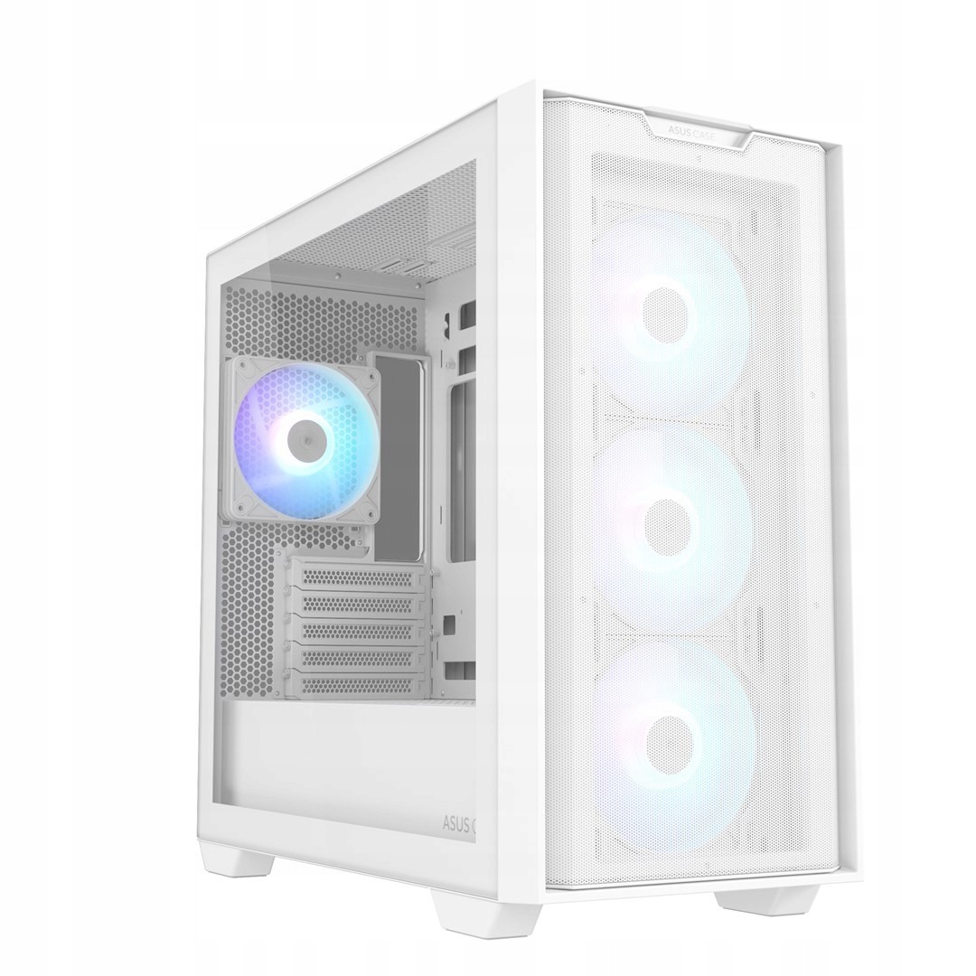 Skrinka ASUS A21 Plus ARGB Mini Tower, biela