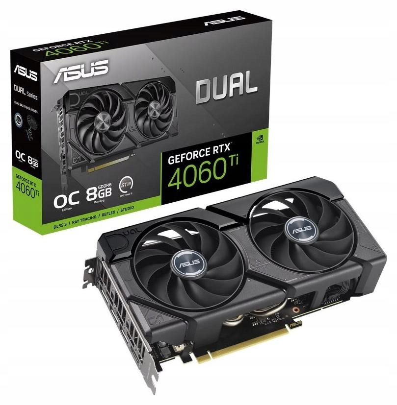 Grafická karta ASUS GeForce RTX 4060 Ti 8GB