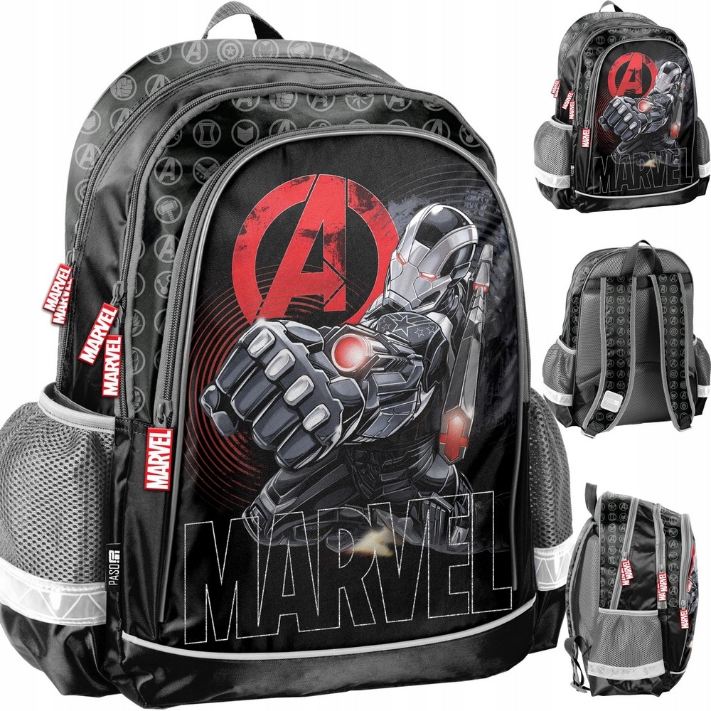 Školský batoh Paso Avengers s tromi priehradkami