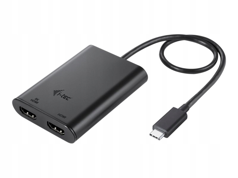 Adaptér videoI-tec USB-C s dvoma HDMI portami 4K/60Hz