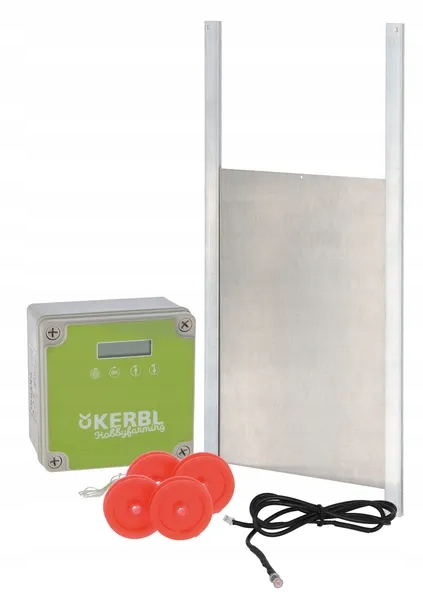 Automatické dvere pre kurník 430x400 mm