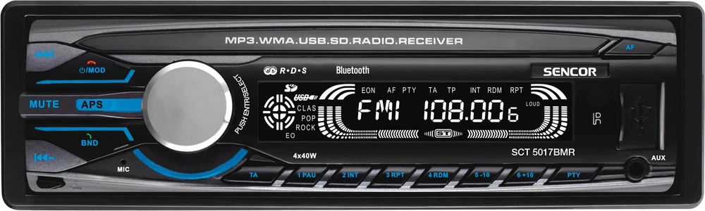 Autorádio Sencor SCT 5017BMR 1-DIN
