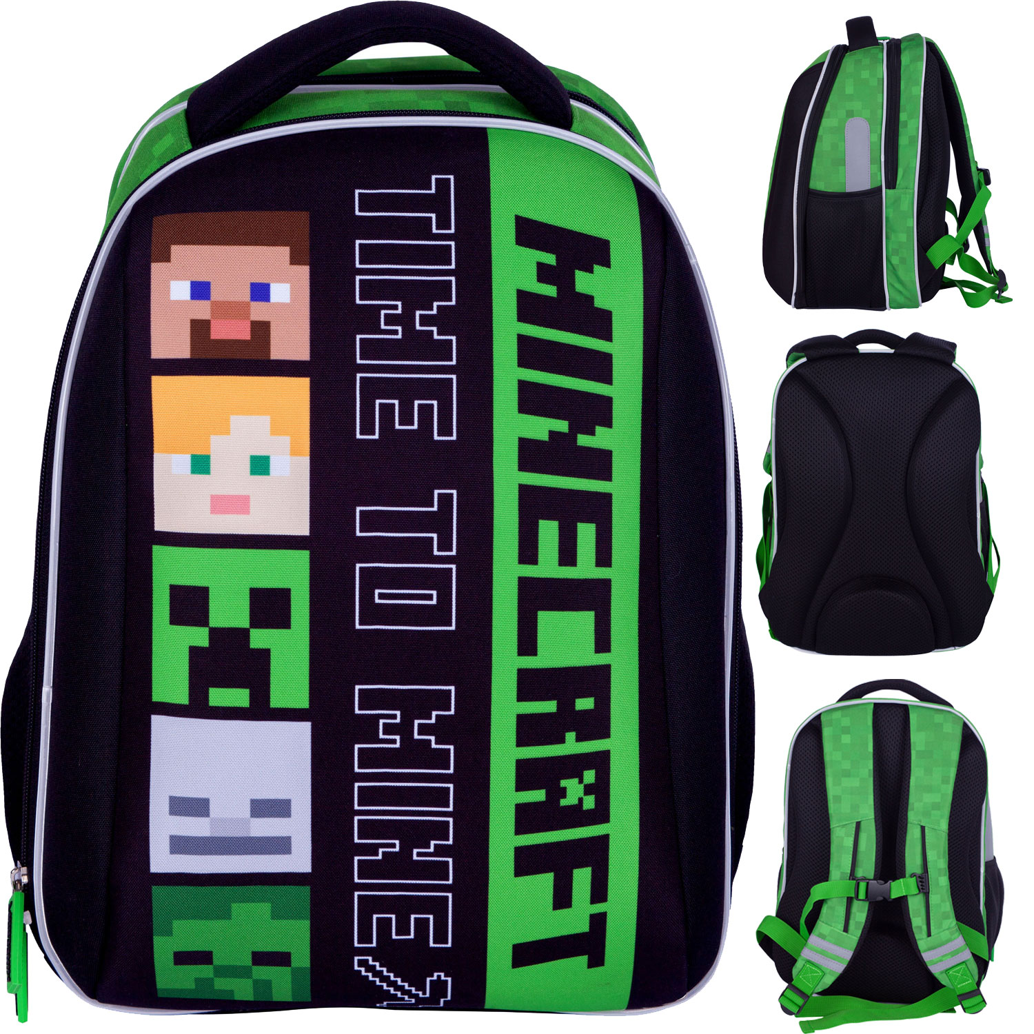 Ergonomický školský batoh Minecraft