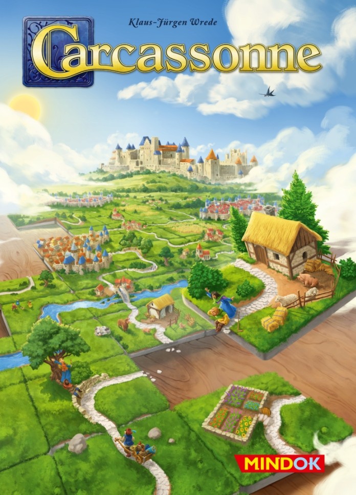 Rodinná spoločenská hra Carcassonne od vydavateľstva Bard