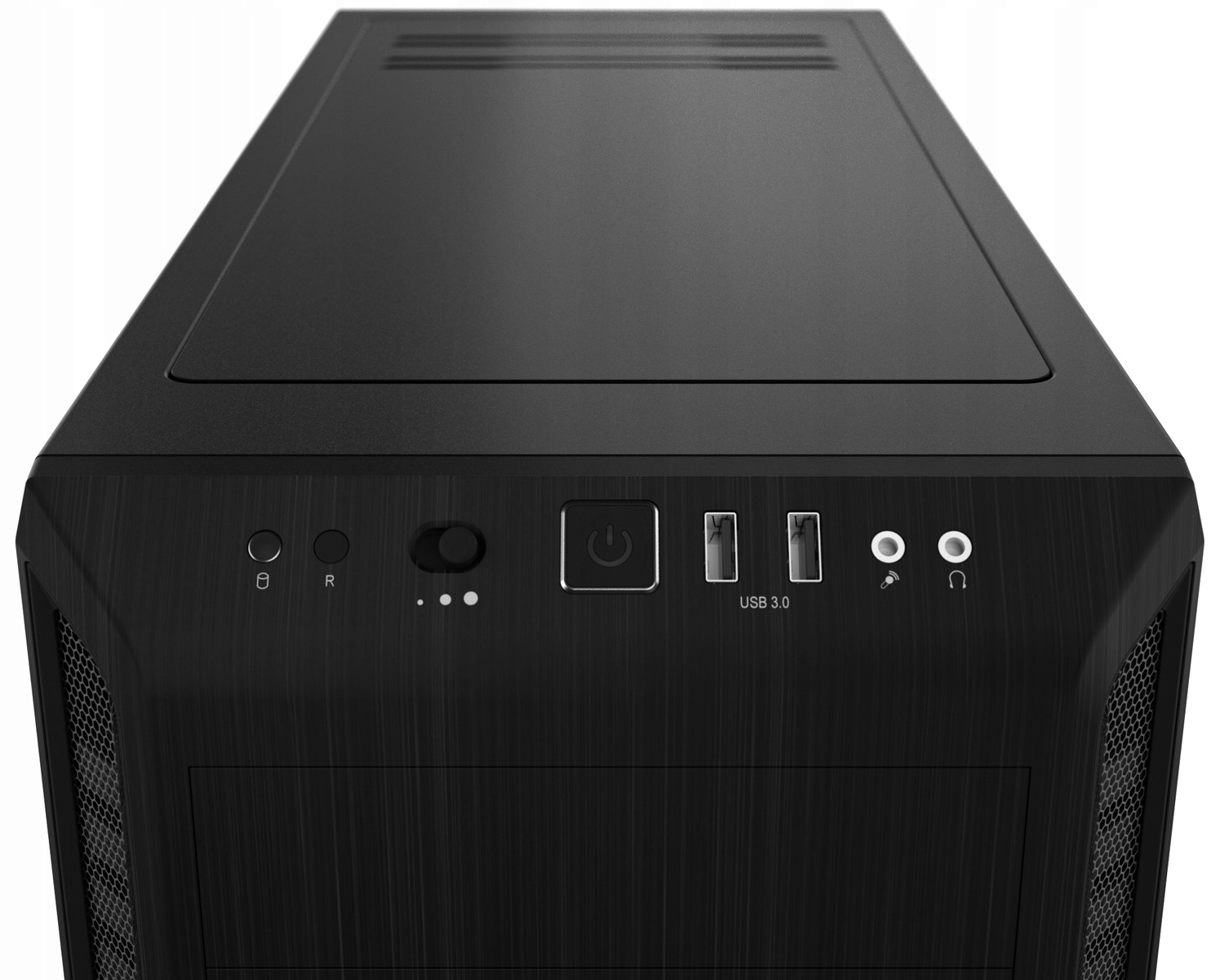 Skrinka Buďte tichí! Pure Base 600 Midi Tower, čierna