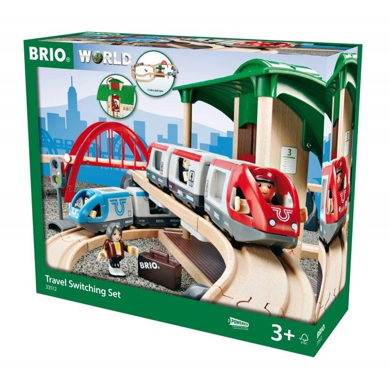 Brio VLÁK Hračka pre DETI Osobný vlak