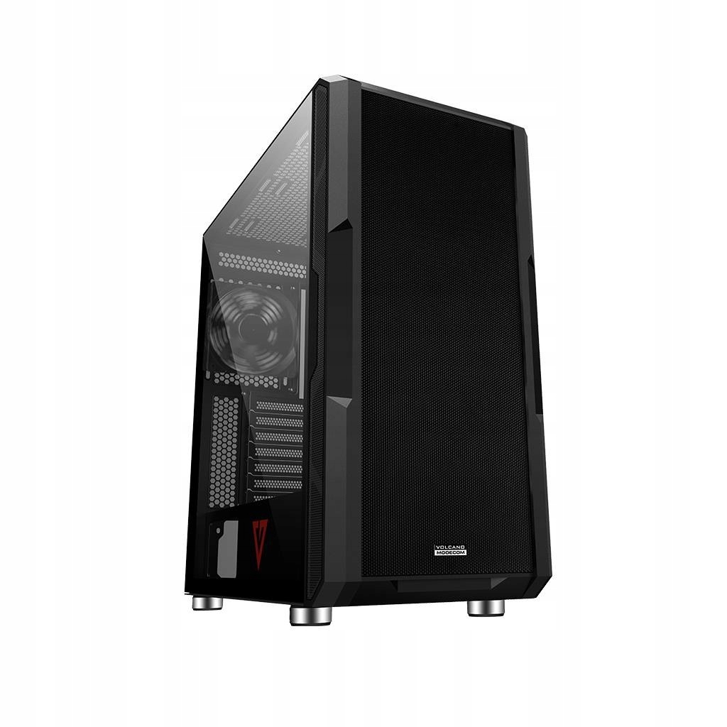 Case MODECOM Volcano Amirani Midi Tower, čierna
