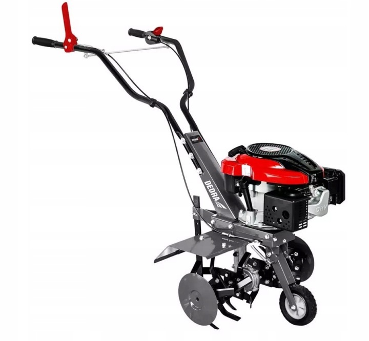 Benzínový kultivátor DEDRA DED8704 2,7 kW 60 cm | Motor LONCIN