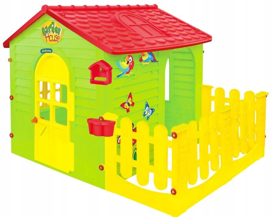 Detský domček s plotom Mochtoys 12 m +