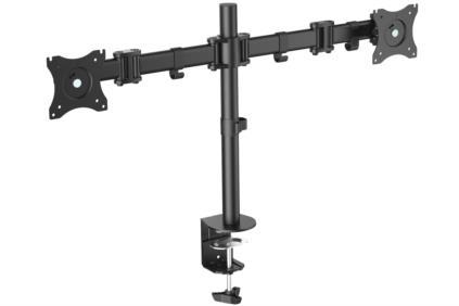 Dvojitý stolový stojan Digitus DA-90349 so svorkou