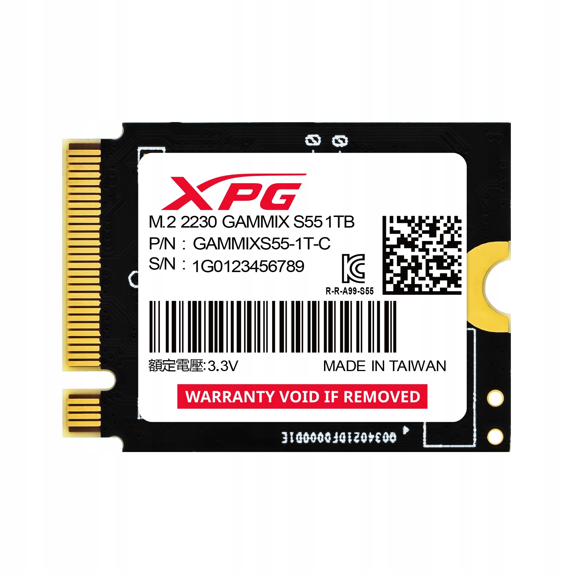 Adata SSD Xpg Gammix S55 1TB PCIe 4x4