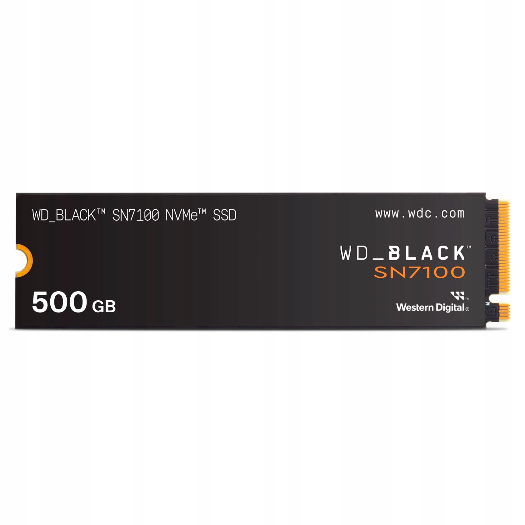 SSD disk WD Black SN7100 500GB M.2 NVMe WDS500G4X0E