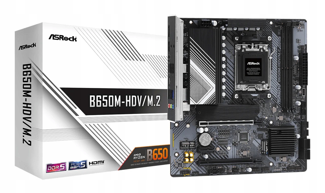 Základná doska micro ATX ASRock B650M-HDV/M.2