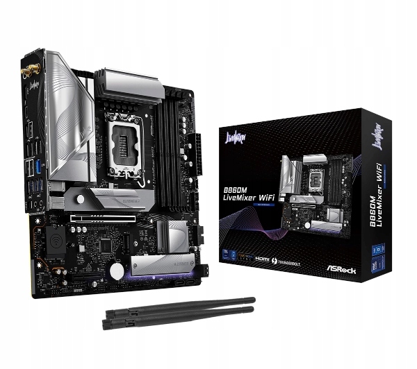 Základná doska Micro ATX ASRock B860M LIVEMIXER WIFI