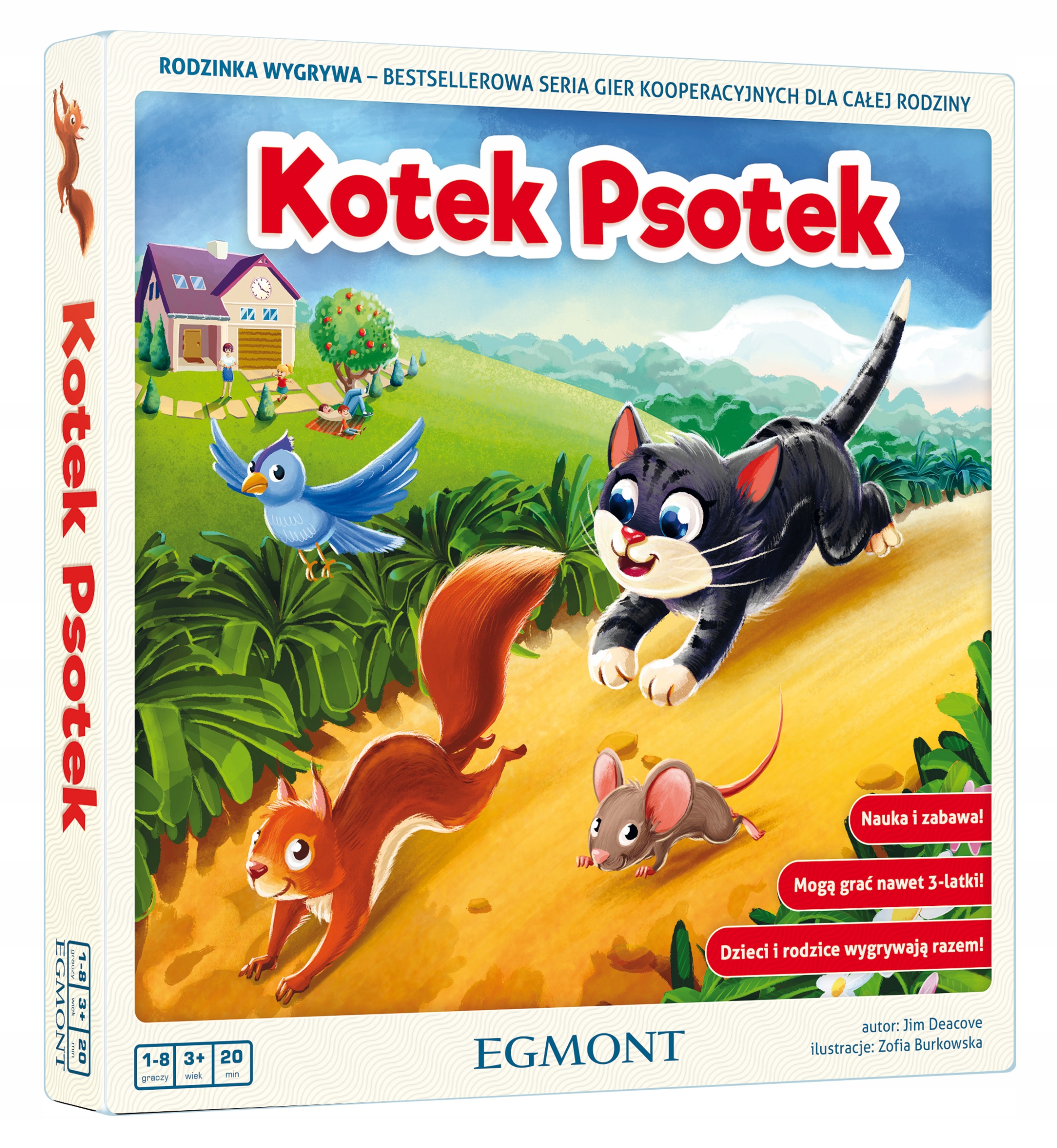 Kooperatívna hra Egmont Nezbedné mačiatko