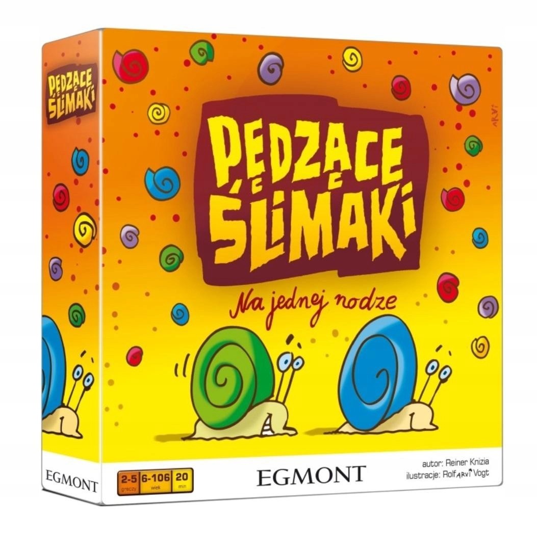 Spoločenská hra Egmont Pretekajúce slimáky