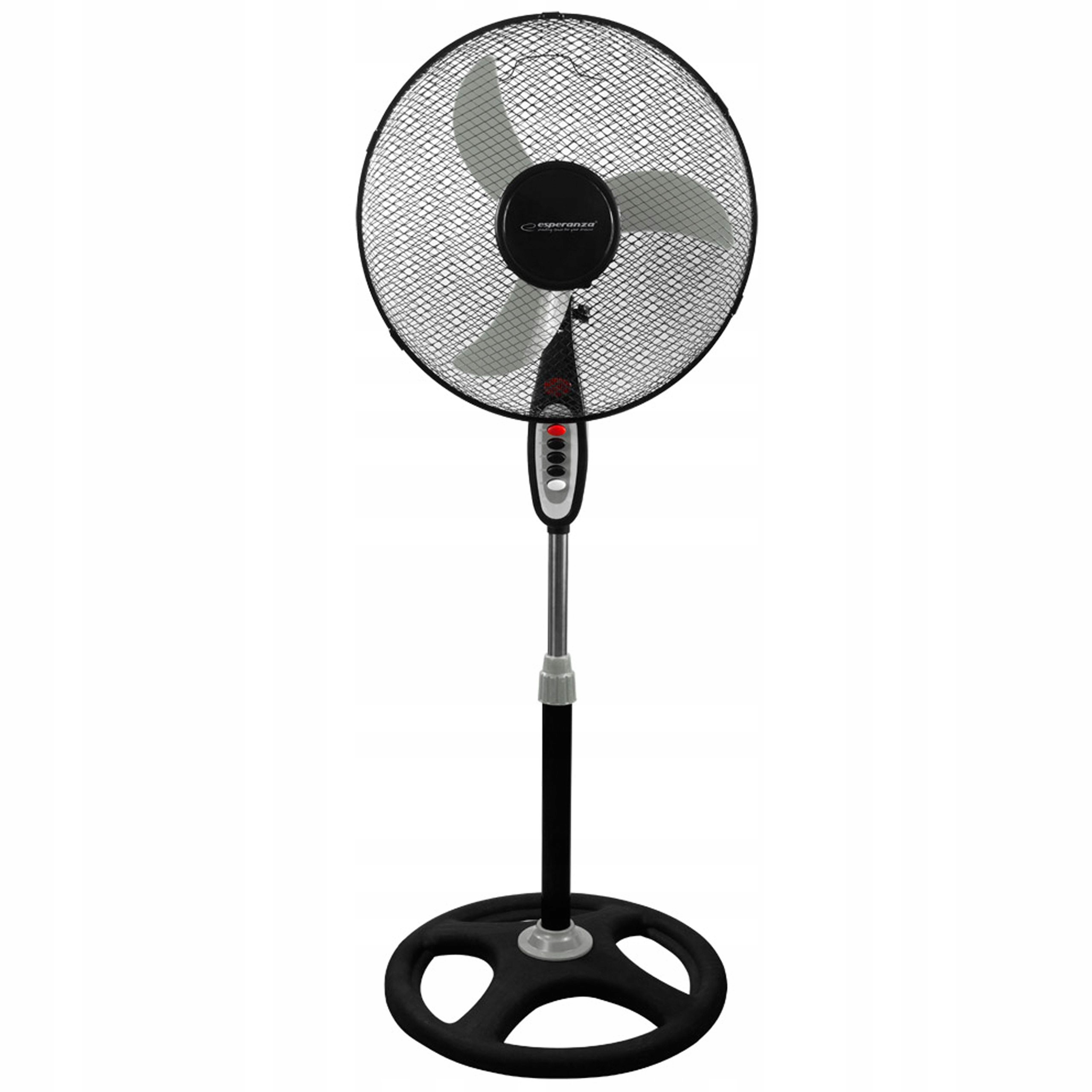 Stojanový ventilátor Esperanza Typhoon čierny