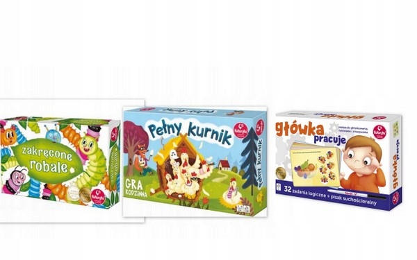 Hlava pracuje Kukuryku puzzle sada 32 úloh