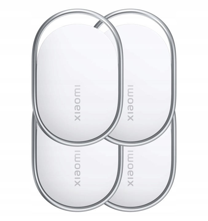 Xiaomi Tag GPS lokátor 4 ks – Find My & Google Find Hub, IP67, dlhá výdrž batérie, Bluetooth tracker