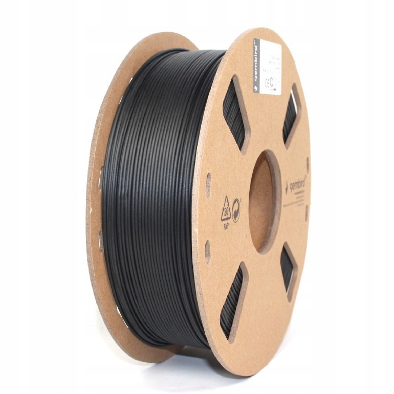 Filament Gembird PLA+ čierny (3DPPLA+1.7502BK)