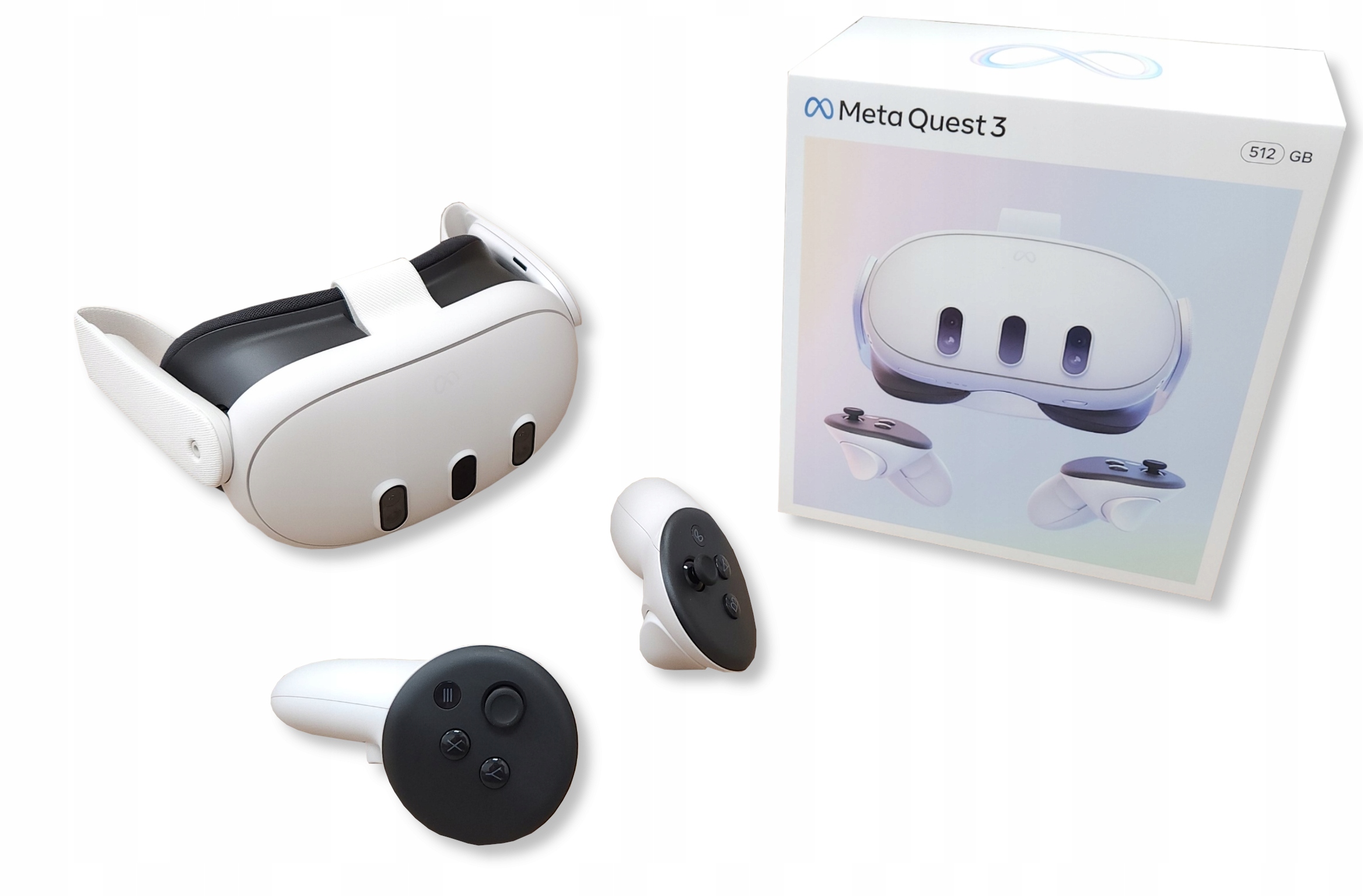 VR headset Oculus Quest 3 s 512 GB pamäťou