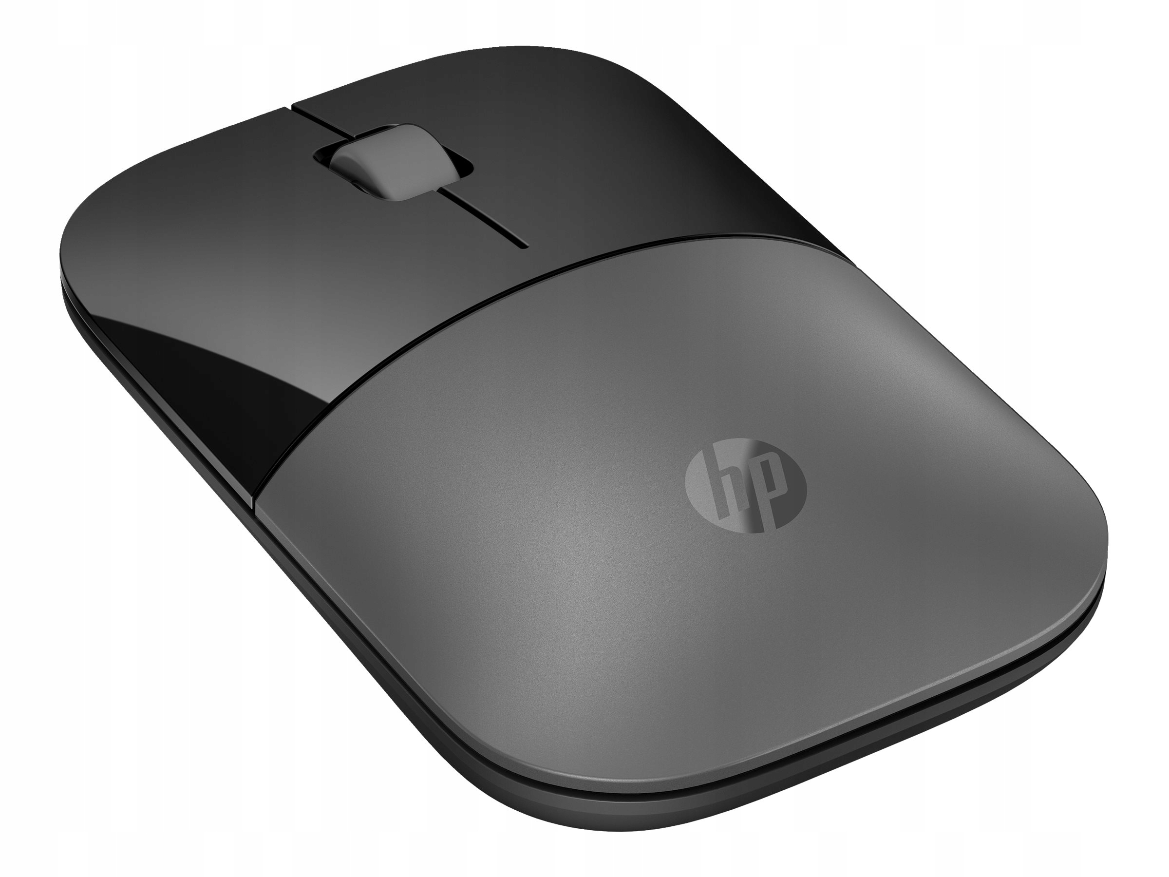 Bezdrôtová myš HP Z3700 s dvojitým rozhraním Bluetooth/USB 2,4 GHz, strieborno-čierna