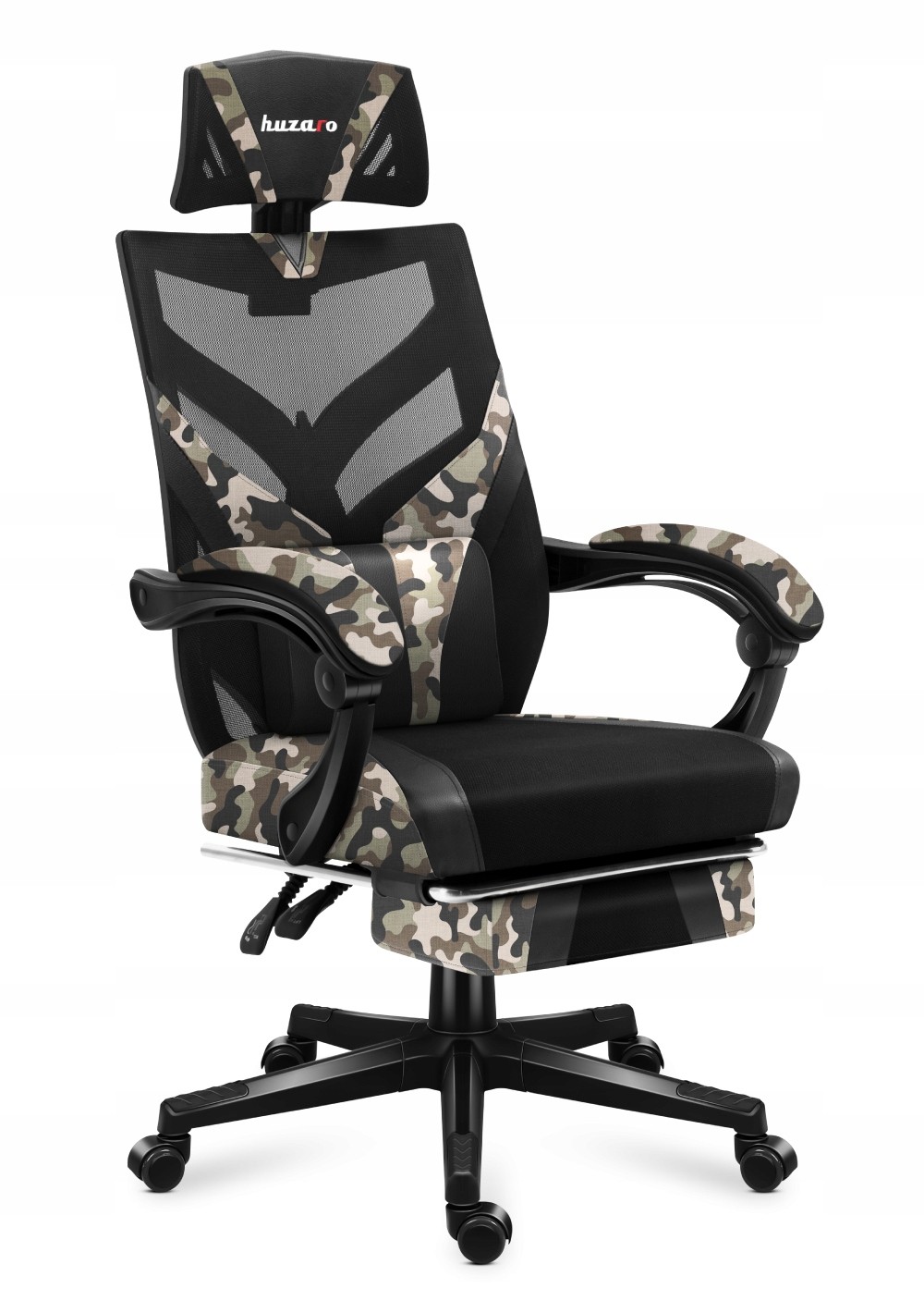 Herná sieťovaná stolička Huzaro COMBAT 5.0 Camo