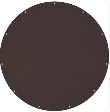 Kruhová ochranná plachta 5x5 hnedá 180g/m2 - PREMAR
