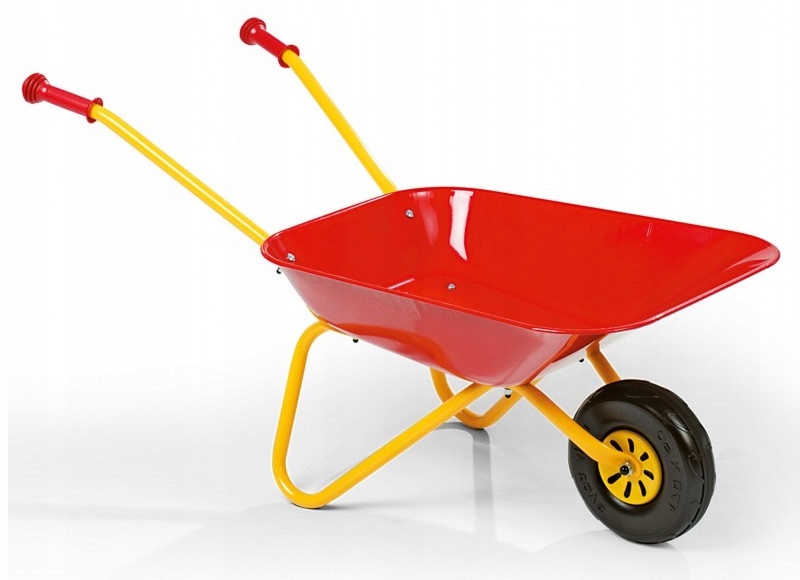 Rolly Toys červený kovový fúrik pre deti