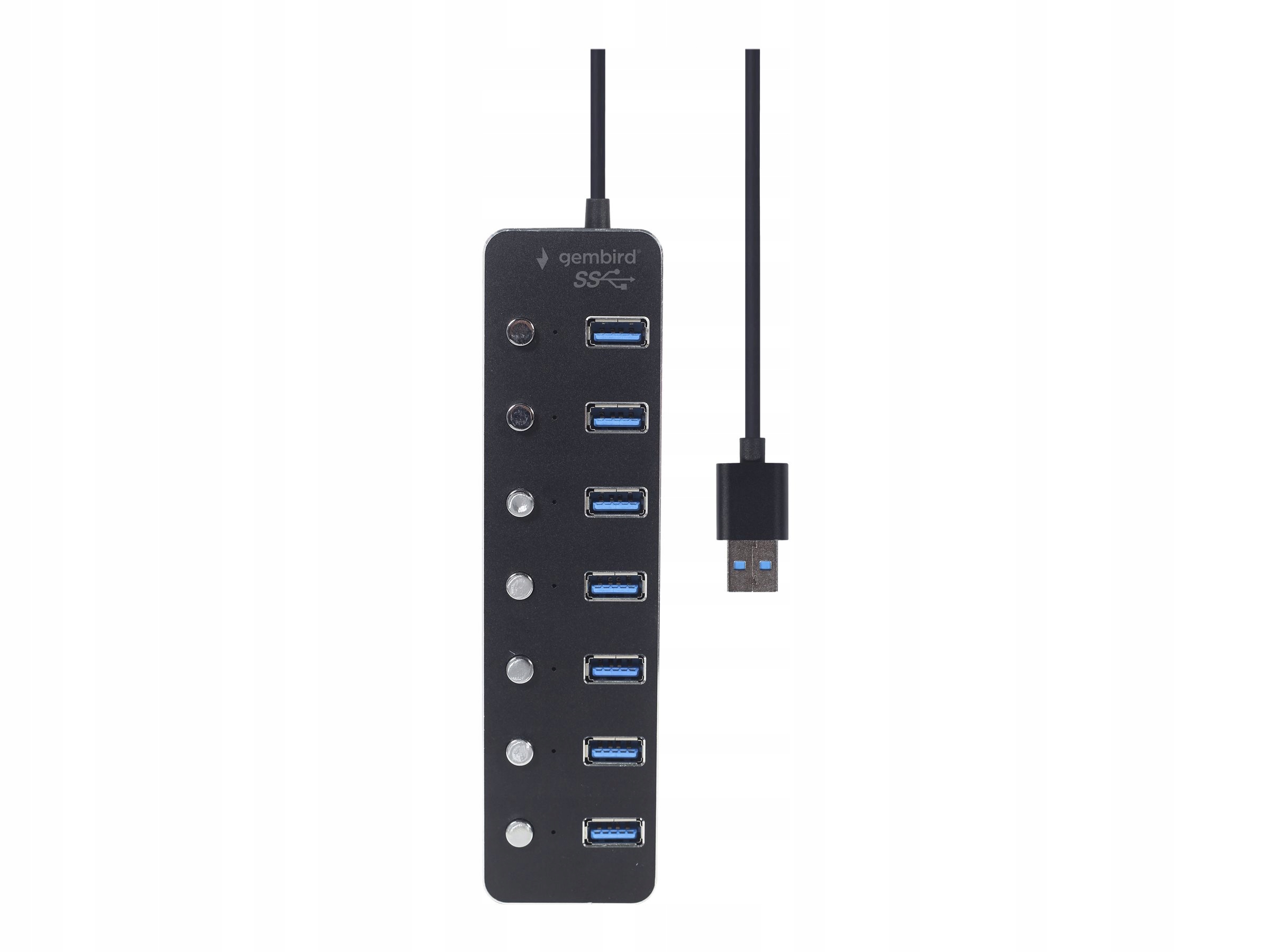 Gembird UHB-U3P7P-01 USB Hub 7 portov