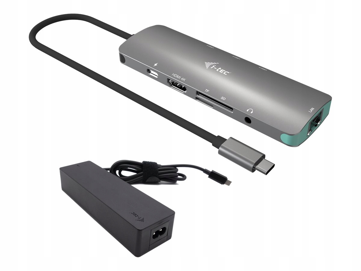 I-Tec C31NANOLANPD100 USB hub 4 porty