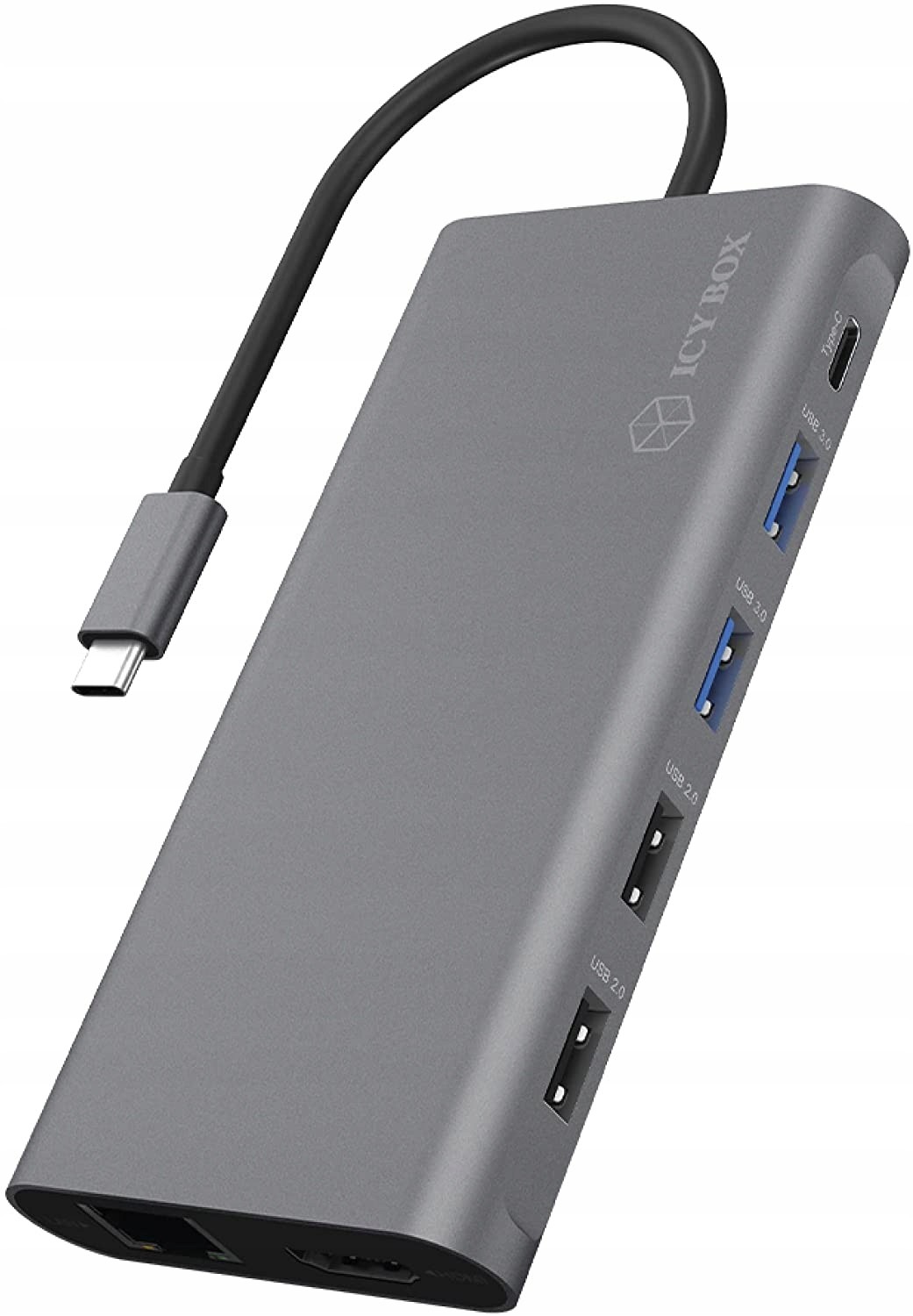 10-portový USB hub IcyBox 60718